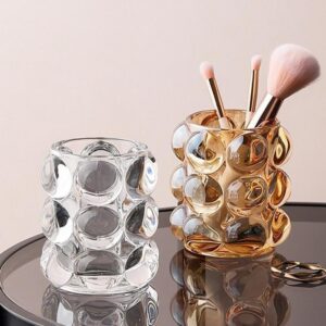 Bubble Glass Desktop Organizer Cup