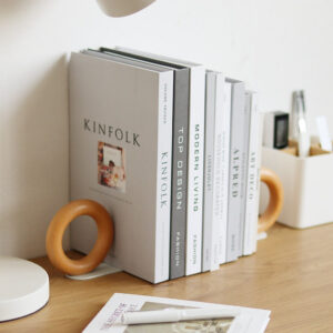 Donut Shape Wooden Book Stand