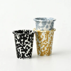 Retro Enamel Storage Cup