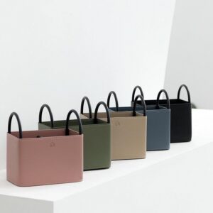 Leather Storage Basket