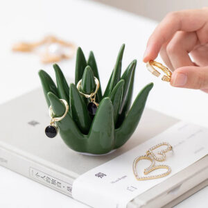 Agave Flower Jewelry Dish
