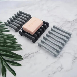Waveform Silicone Soap Holder